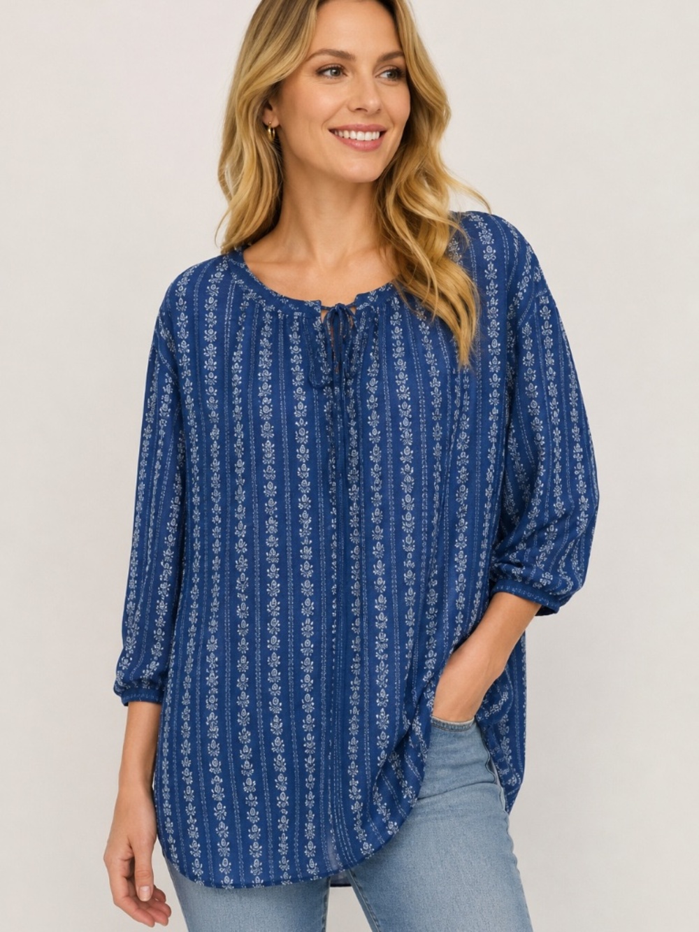 Uniqlo x Beauty and the Beast 3/4 Sleeve Blouse - Size M, Great Condition!